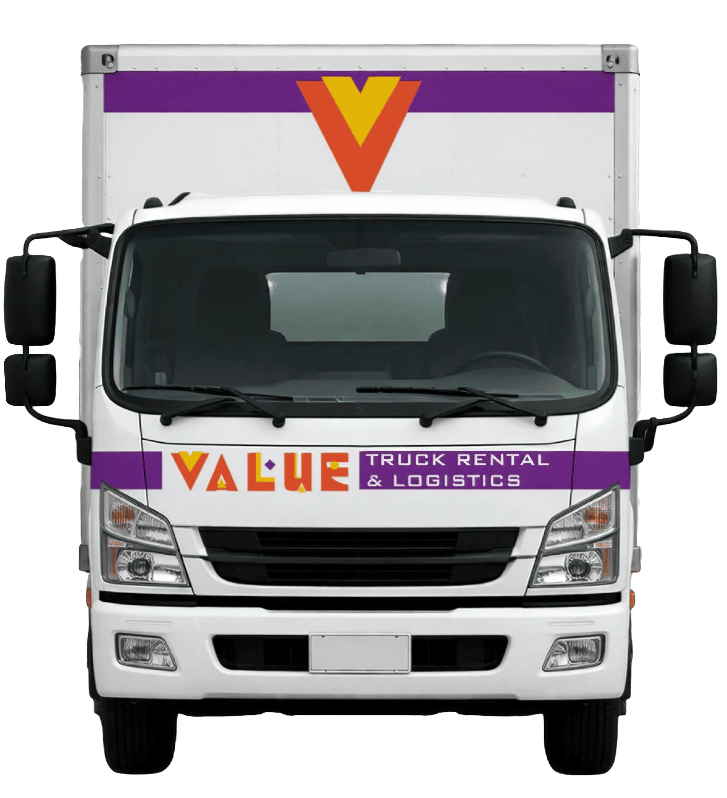 panel van front view